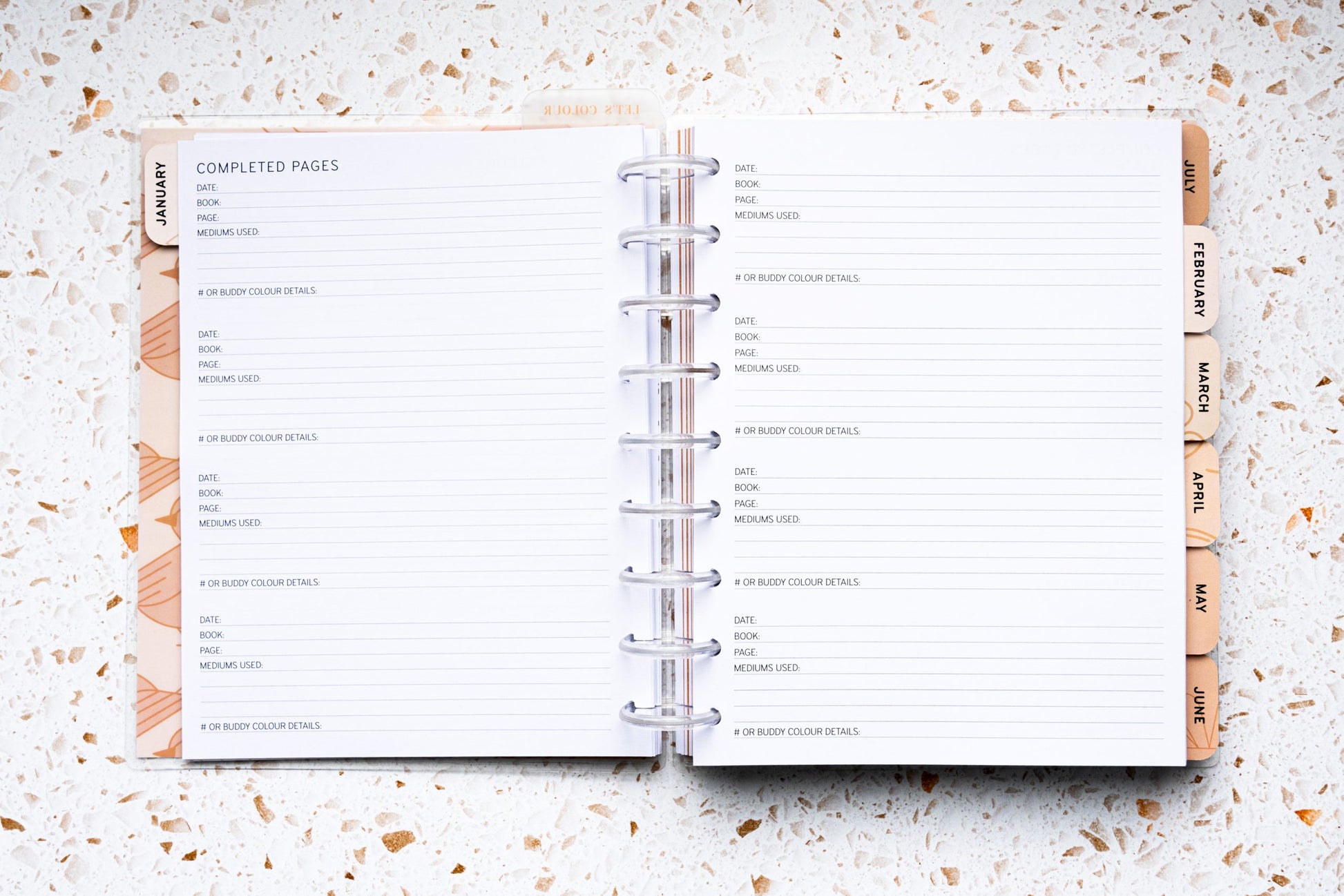 2026 Colouring Planner – Premium Edition image 15