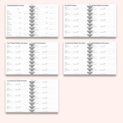 Inventory Pack – Printable Page Pack (10 Pages)