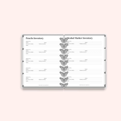 Inventory Pack – Printable Page Pack (10 Pages)