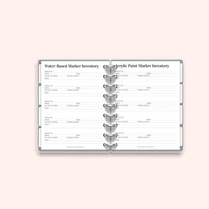 Inventory Pack – Printable Page Pack (10 Pages)