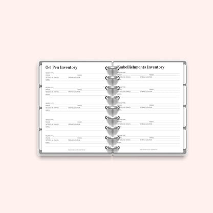 Inventory Pack – Printable Page Pack (10 Pages)