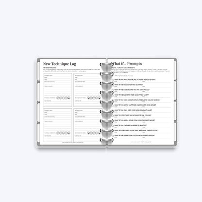 Creative Prompts & Challenges Pack – Printable Page Pack (10 Pages)