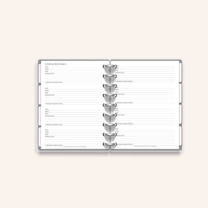 Colouring Book & Project Tracker – Printable Page Pack (11 Pages)