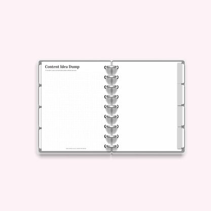 Content Creator Pack – Printable Page Pack (11 Pages)