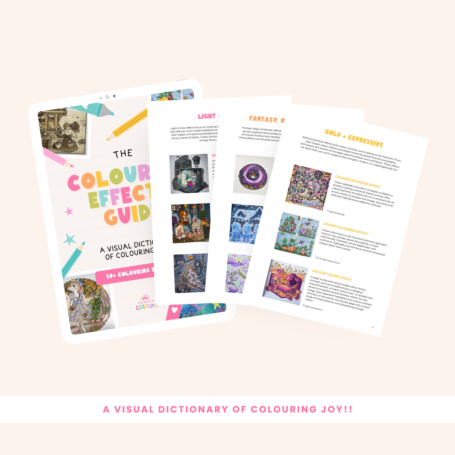 Free Colouring Effects Guide — 50+ Effects for Inspiration