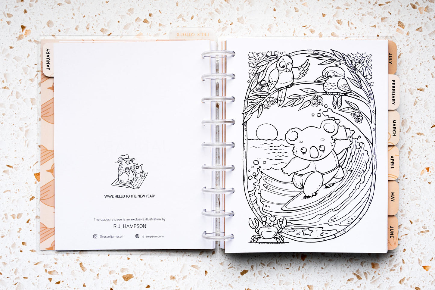 2026 Colouring Planner – Premium Edition image 11