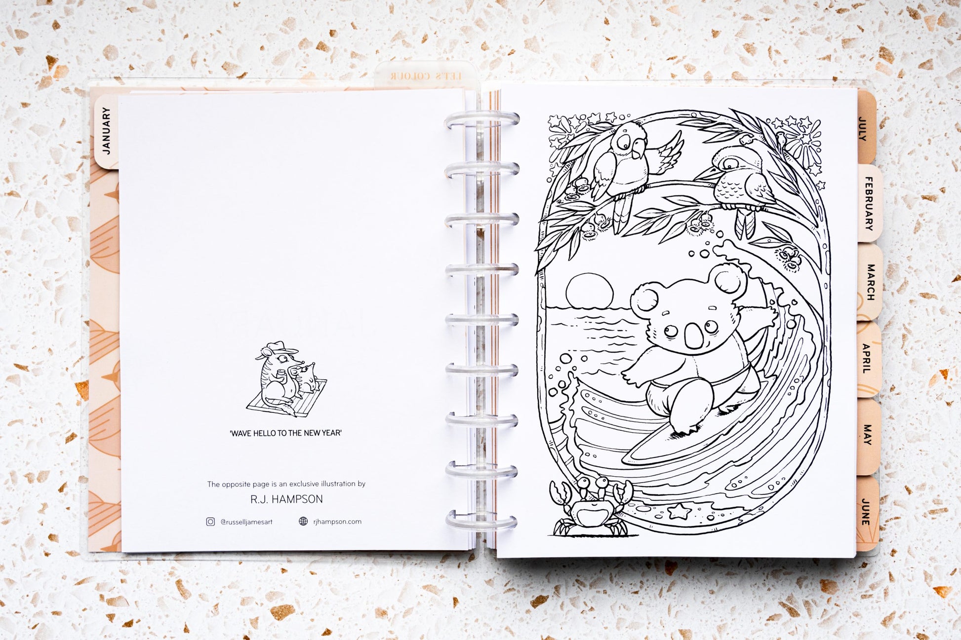 2026 Colouring Planner – Premium Edition image 11