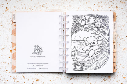 2026 Colouring Planner – Premium Edition image 11